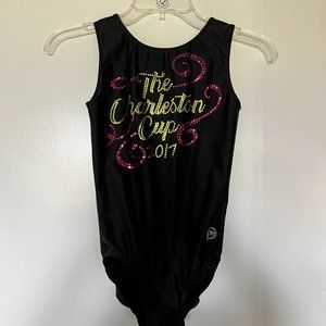 sequin Charleston Cup Ozone leotard - AM